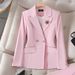 Women's Clothing Niche Temperament Business Enterprise White-collar Suit Female 2023 Autumn And Winter New Version Hotel Manager Work Clothes_ecoleips.com