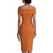 Elegant Pleated Hollow Out Halter Neck Dress Sophisticated Women's New_ecoleips.com