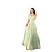French Vacation Style Mint Green Floral Camisole Dress For Women With Summer Ruffled Edges And Waist Cinching Design,_ecoleips.com