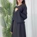 Muslim Dress Women Plus Size Modest Casual Dress – Versatile Long Sleeve Abaya In Multi-Colors_ecoleips.com