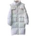 girl Purple Down For Women, Mid-Length, Over-the-Knee, Winter New Style, This Year's Trend, Thickened Coat, Cotton Padded_ecoleips.com