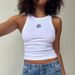 2025 New Fashion Y2K Spring And Summer Pattern Embroidery Slim Fit Personality Female Thread Pullover Vest_ecoleips.com