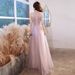 Women's Clothing Pink Evening Gown For Women Elegant Luxurious Autumn/Spring Style For Banquets Bridesmaids Engagements Birthdays Events_ecoleips.com