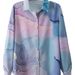 Women's Clothing Blouse And Shirts Elegant Colored Shirts 3D Button Printed Long Sleeve Fashion Shirts_ecoleips.com