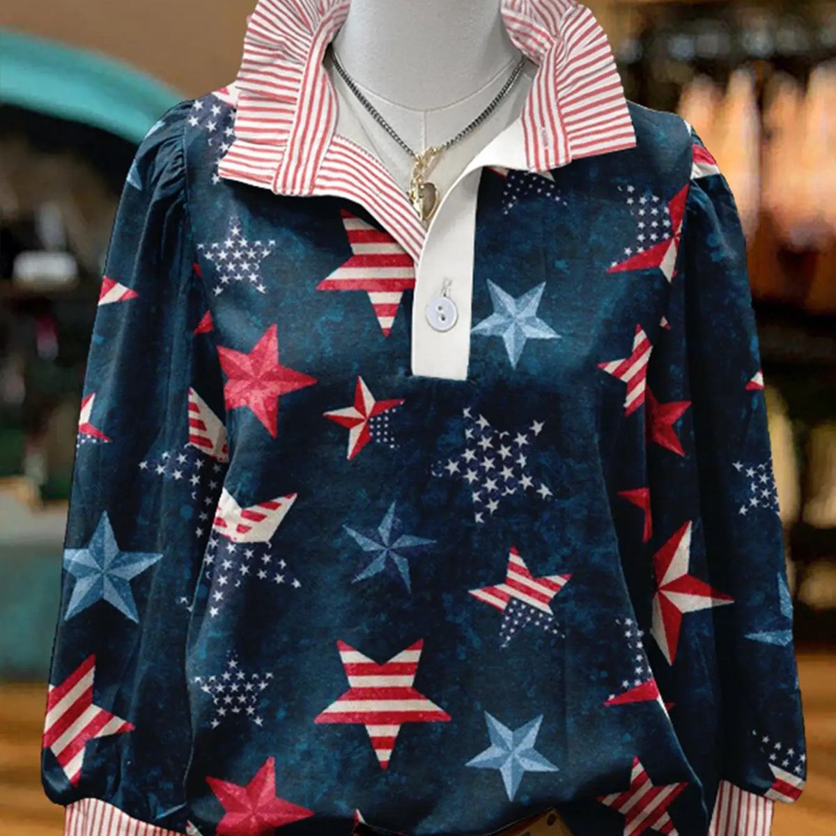 Women's Christmas Snowman Lapel Top Limited Edition Fashionable Casual Short Sleeve Tee for Autumn Season_ecoleips.com