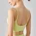 Women's Clothing U Neck Nude Back Spaghetti Strap Sports Bra Women's Shockproof Outer Wear Vest Professional Training Fitness Top Bra_ecoleips.com