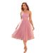 2025 Spring/Summer New High-End Mesh Sleeveless Tube Top Dress European And American Fashion Elegant Socialite Light_ecoleips.com