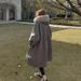 girl Parker Women Winter Mid-Length Fleece Lined Thickened Cotton Coat New Arrival Workwear Hooded Jacket Trendy_ecoleips.com