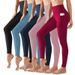 Women's Clothing Yoga Pants Spring And Summer High Waist Hip Lifting Slim Fitness Side Pocket Sports Leggings Women's Spot_ecoleips.com