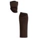 European And American Summer New Irregular Pleated Design Sleeveless Tank Top High Waist Slimming Skirt Two-Piece Set_ecoleips.com