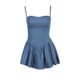 Summer New Sexy Strap Bodycon Dress, Ins European And American Style, Stylish Hot Girl Denim Y2K Dress For Women,_ecoleips.com