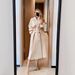 Woolen Jacket Temperament Medium And Long Large Lapel Design Thickened Coat_ecoleips.com