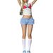 2025s Women's Sweet Short Summer New American Style Low Waist Multi-layer Wavy Lace Plaid Cake Skirt 3917_ecoleips.com