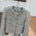 European-style Wool Coat, European Collection, Autumn Winter, Elegant And Fashionable, Round-neck, Short Style,_ecoleips.com