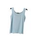 Modal Cotton Plus-size Double U-neck Camisole Tank Top For Women, 2021 Spring/summer New Style_ecoleips.com