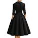 2026 European And American Women's Clothing Independent Site Elegant Formal Waist-cinching Slimming Long-sleeved_ecoleips.com
