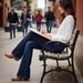 Women's Slim Fit Flared Jeans Casual Flattering Long Pants Versatile European American Style Denim_ecoleips.com