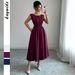 Women's Clothing Elegant Long Dress Women's Belted Solid Color European And American Style Autumn/Winter Clothing_ecoleips.com