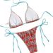 Women's Clothing Bikini Swimsuit Female Sexy Printed Straps Holiday Swimsuit_ecoleips.com