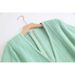 Spring Autumn Heavy Duty Full Skirt V Neck Long Sleeve Women's Formal Dress Elegant Flowing New Style_ecoleips.com