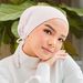 "Modal Headscarf With Adjustable Drawstring – Soft & Stretchy Beanie For Women, Solid Color"_ecoleips.com