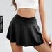 Women's Clothing Two-piece Yoga Clothes Short Skirt Sports Culottes Running Fitness Tennis Basic Sports Skirt_ecoleips.com