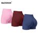Women's Clothing Tight High Waist Hip Lifting Yoga Pants Seamless Breathable Quick Drying Nude High Elastic Sports Fitness Three Quarter Shorts_ecoleips.com