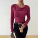 Women's Clothing Women's Long Sleeved Knitwear Solid Color Sweater Casual Top European And American Style Autumn Winter Fashion_ecoleips.com