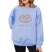 Unisex Oversized Print Letter Long Sleeve Sweatshirt - Soft Fleece Lined Pullover Hoodie For Men & Women (Multiple Colors & Sizes)_ecoleips.com