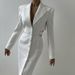 Women’s Clothing New Hollow Waist Design High End Suit Dress Temperament Commuting Single Breasted Long Sleeved Hip Skirt_ecoleips.com