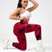 Women's Clothing Yoga Pants Skin Friendly Fit Anti Curling Running Floral Fitness Pants Tight Sports Yoga Pants_ecoleips.com