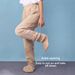 Warm Thickened Fleece Lined Pants For Men And Women Winter Comfortable Bottoms Suitable Sales In With Included Socks And Footwear_ecoleips.com