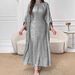 Muslim Dress Women Luxury Gold Foil Muslim Dress – Dubai & Moroccan Inspired Elegance For Women_ecoleips.com