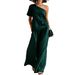 2026 Spring/Summer Off-Shoulder Fashion Top And Wide Leg Pants Set for Women Casual Independent Websites European And American Style_ecoleips.com