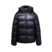Women's Clothing Unisex Thermal Heated Short Puffer Jacket With 3D Pattern, Thickened Winter Coat For Extreme Cold Weather (Black, S/M/L/XL)_ecoleips.com