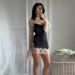 New Arrival Sexy Spicy Girl Lace Patchwork Long Sleeve Short Mini Dress Inner Wear Available_ecoleips.com