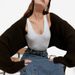 Aria Basics Aria Basics Colorful Ultra-short Long-sleeve 2025 Cross-border Foreign Trade Sweater Summer Autumn European And American Style_ecoleips.com
