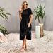 Independently Designed Developed Cross-border European And American Style Waist-slimming, Figure-flattering, Large-hem_ecoleips.com
