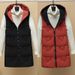 Reversible Quilted Vest For Women – Hooded Longline Puffer Gilet With Pockets_ecoleips.com