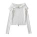 Women's Clothing Short Large Lapel Jacket Long Sleeve Design Knitted Sweater_ecoleips.com