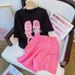 Women's Petite Size Two Piece Sports Shorts Set Stylish 3D Print Design Summer 2026 New Youthful Style_ecoleips.com