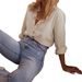 DiYun Cross-Border European And American Casual Fashion Long-Sleeve Cardigan Top Women's Shirt 2026 Summer_ecoleips.com