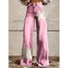 2025 Hot Item: Xiyin European And American Foreign Trade Plus Size Women's Casual Pants Thin Jeans_ecoleips.com