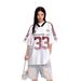 Women's Clothing Ice Hockey Uniforms Jerseys Sports Retro Short Sleeved T Shirts Loose Tops_ecoleips.com
