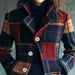 Vintage Checked Button-Up Jacket – Short-Length Retro Blazer With Stand Collar (S-3xl) Flattering Cropped Fit_ecoleips.com