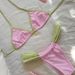 2026 New Women's Sexy Bikini Swimsuit Two-piece Beach Swimsuit Triangle Cup Bikini_ecoleips.com