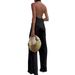 Fashion Women's Irregular Top Casual Wide-Leg Elegant Sexy Long Pants Set For Women_ecoleips.com