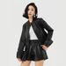Women’s Biker PU Leather Jacket – Slim-Fit Motorcycle Style Coat (S-XL Euro Sizing For 100-150lbs, Edgy Yet Elegant Fall Outerwear)_ecoleips.com