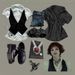 Women's Slim Fit Striped Shirt Casual Comfort Single Breasted Short Sleeve Top with Lapel Collar Versatile for Commuters Summer_ecoleips.com