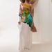Women's Clothing Temperament Elegant Printing Greek Style One Shoulder Slit Long Dress_ecoleips.com